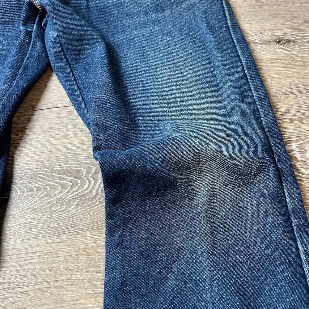 Levi's 517 Boot Cut Jeans Mens 34x30 Blue Dark Wash Denim 00517-2017